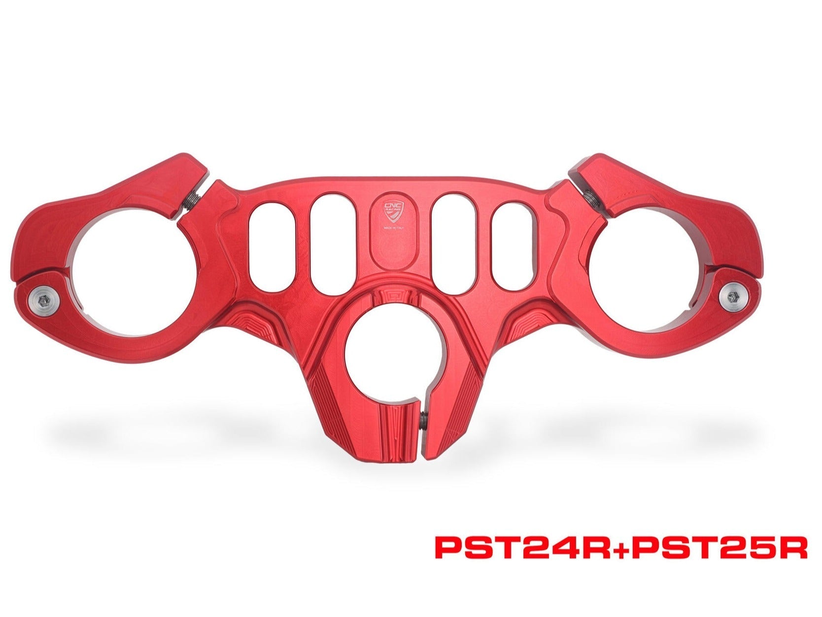 PST25 - CNC RACING Ducati Panigale V2 (2025+) Top Yoke Clamps Kit (for CNC RACING triple clamps) – Accessories in the Factory Racing Motorcycle Aftermarket Accessories and Parts Online Shop