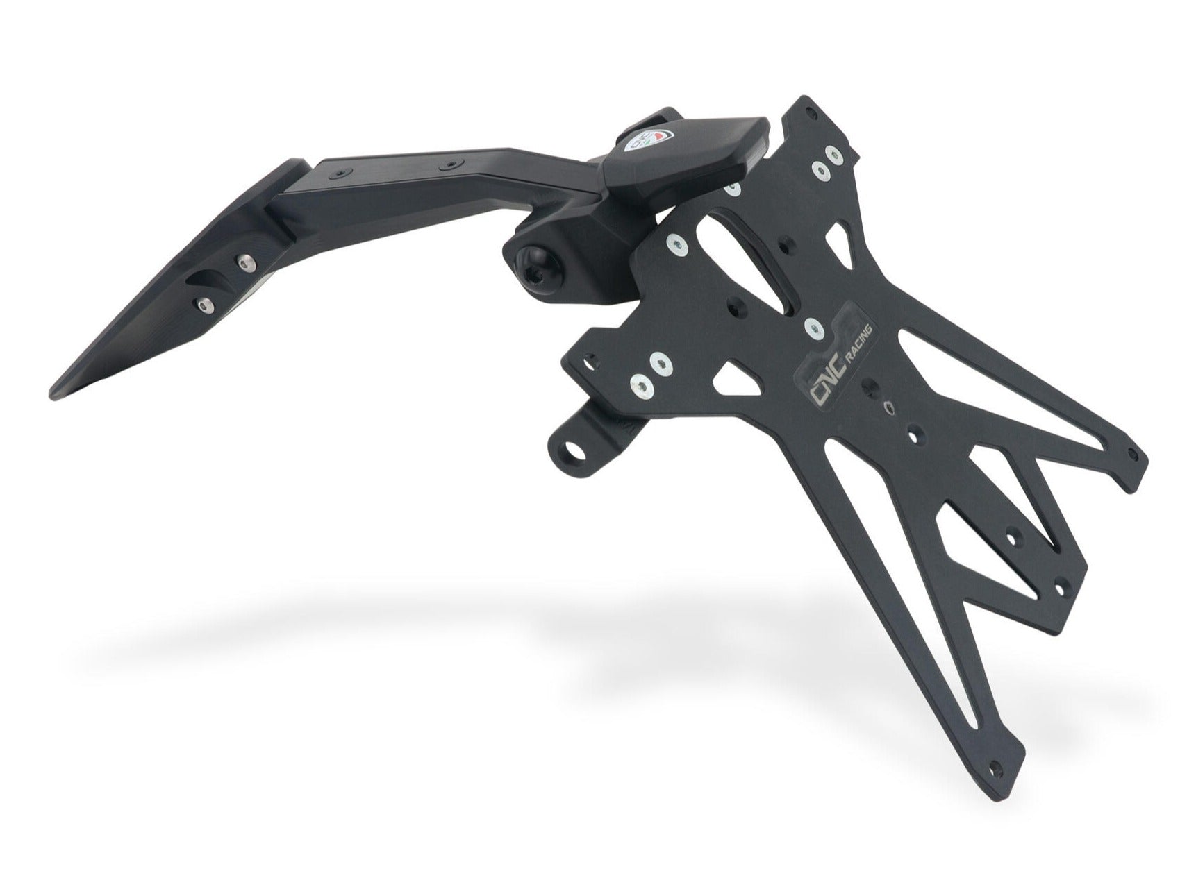 CNC RACING PT308 Ducati Panigale V4 / Streetfighter V4 (2025+) Adjustable License Plate Holder Kit – Accessories in the Factory Racing Motorcycle Aftermarket Accessories and Parts Online Shop