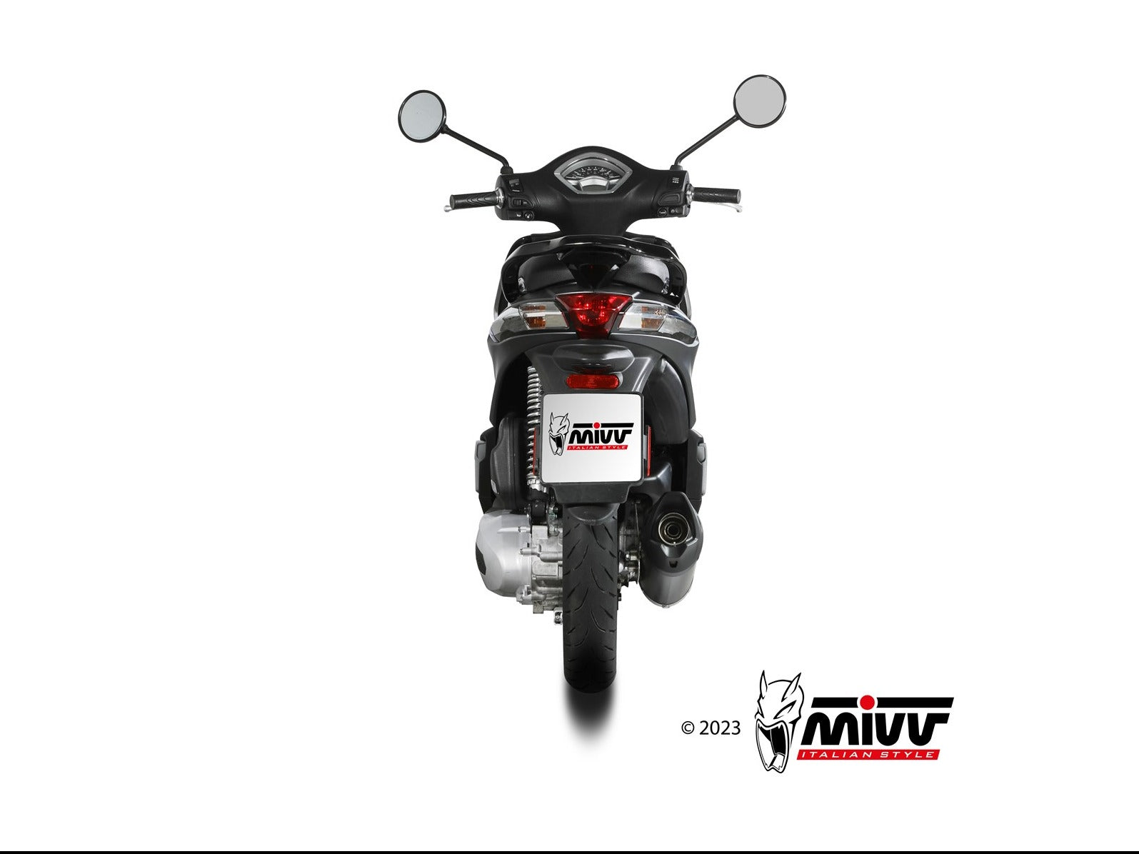 MIVV PIAGGIO LIBERTY 125 Full System Exhaust Mover – Factory Racing