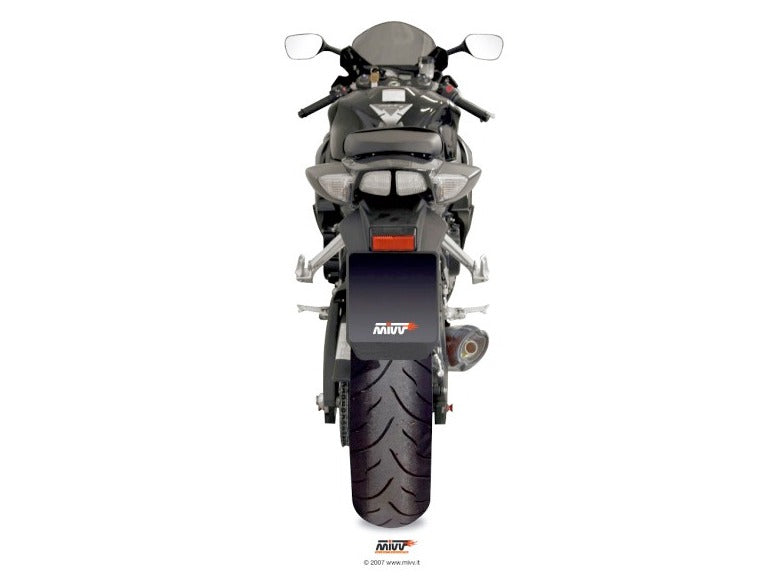 MIVV AS.021 SUZUKI GSX-R 600 / 750 ( 2006 - 07 ) Slip-on Exhaust "Suono" (stainless steel; approved) – Accessories in the 2WheelsHero Motorcycle Aftermarket Accessories and Parts Online Shop
