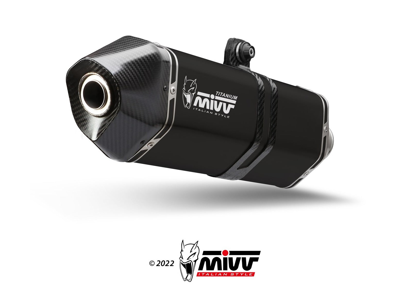 MIVV S.042 SUZUKI V-Strom 1050 ( 2020+ ) Slip-on Exhaust "Speed Edge" (black; approved) – Accessories in the 2WheelsHero Motorcycle Aftermarket Accessories and Parts Online Shop