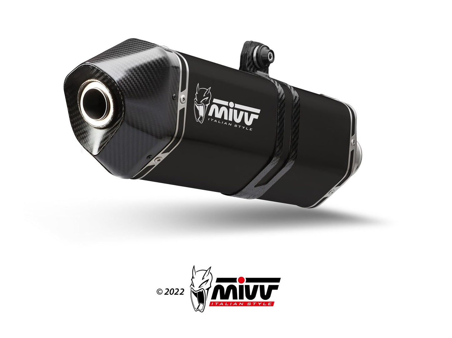 MIVV S.052 SUZUKI GSX-R 1300 Hayabusa ( 2008 / 17 ) Dual Slip-on Exhaust "Speed Edge" (black; approved) – Accessories in the 2WheelsHero Motorcycle Aftermarket Accessories and Parts Online Shop