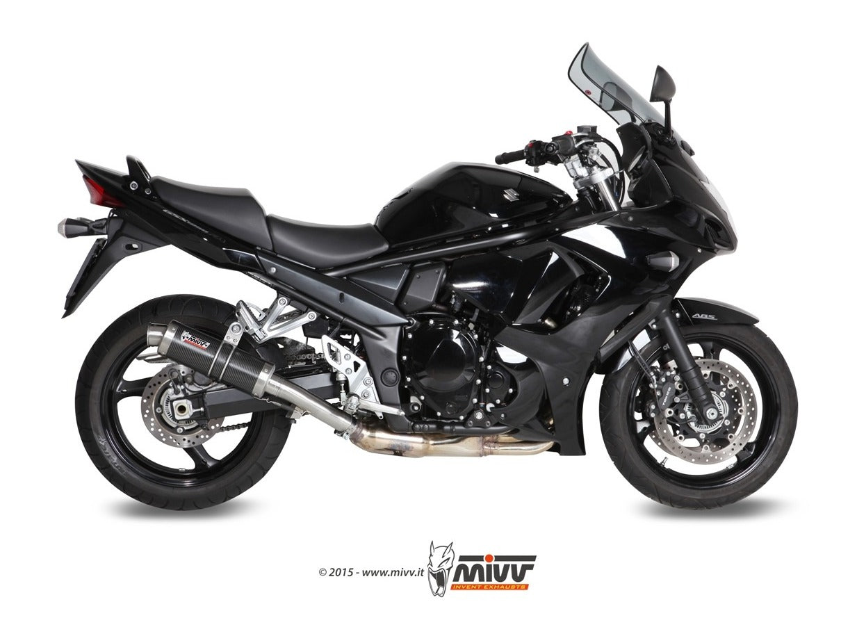 MIVV S.029 SUZUKI GSX 1250 FA ( 2009 / 16 ) Slip-on Exhaust "GP" (carbon; approved) – Accessories in the 2WheelsHero Motorcycle Aftermarket Accessories and Parts Online Shop