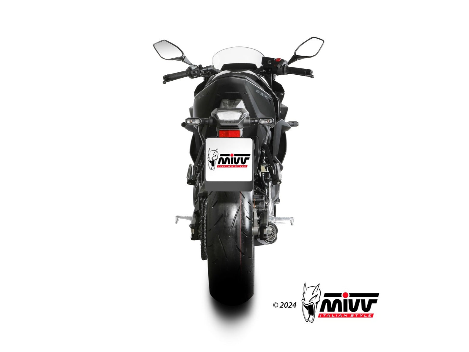 MIVV S.062 SUZUKI GSX-8R / 8S ( 2022+ ) Full System Exhaust "X-M5" (black; not approved) – Accessories in the 2WheelsHero Motorcycle Aftermarket Accessories and Parts Online Shop