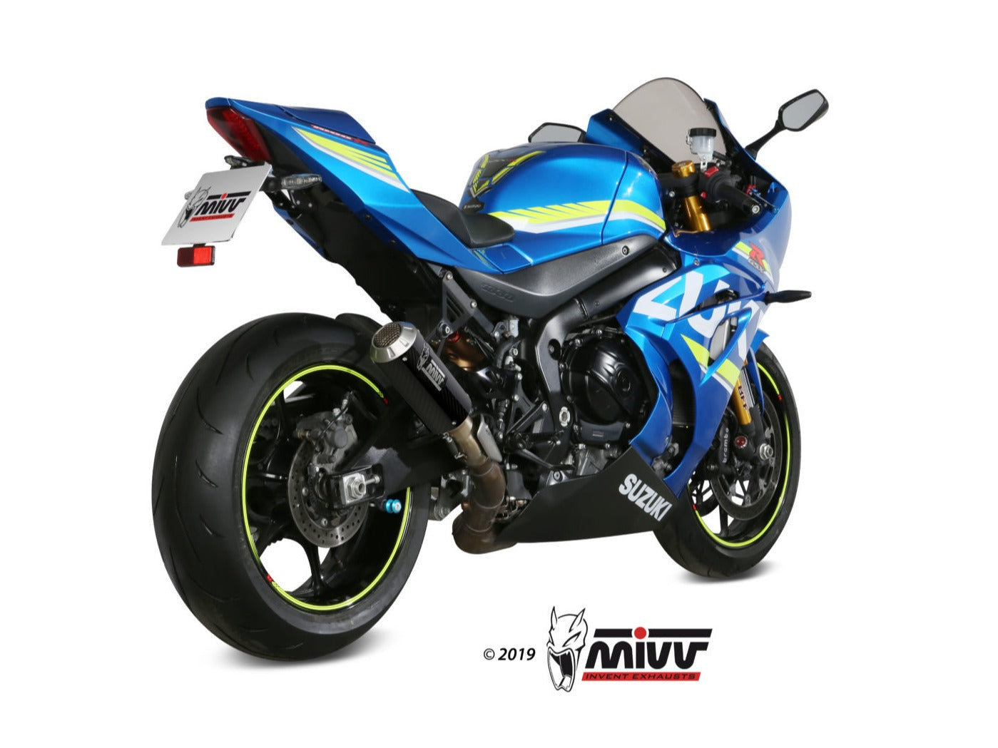 MIVV S.050 SUZUKI GSX-R 1000 ( 2017 / 20 ) Slip-on Exhaust "MK3" (carbon; not approved) – Accessories in the 2WheelsHero Motorcycle Aftermarket Accessories and Parts Online Shop