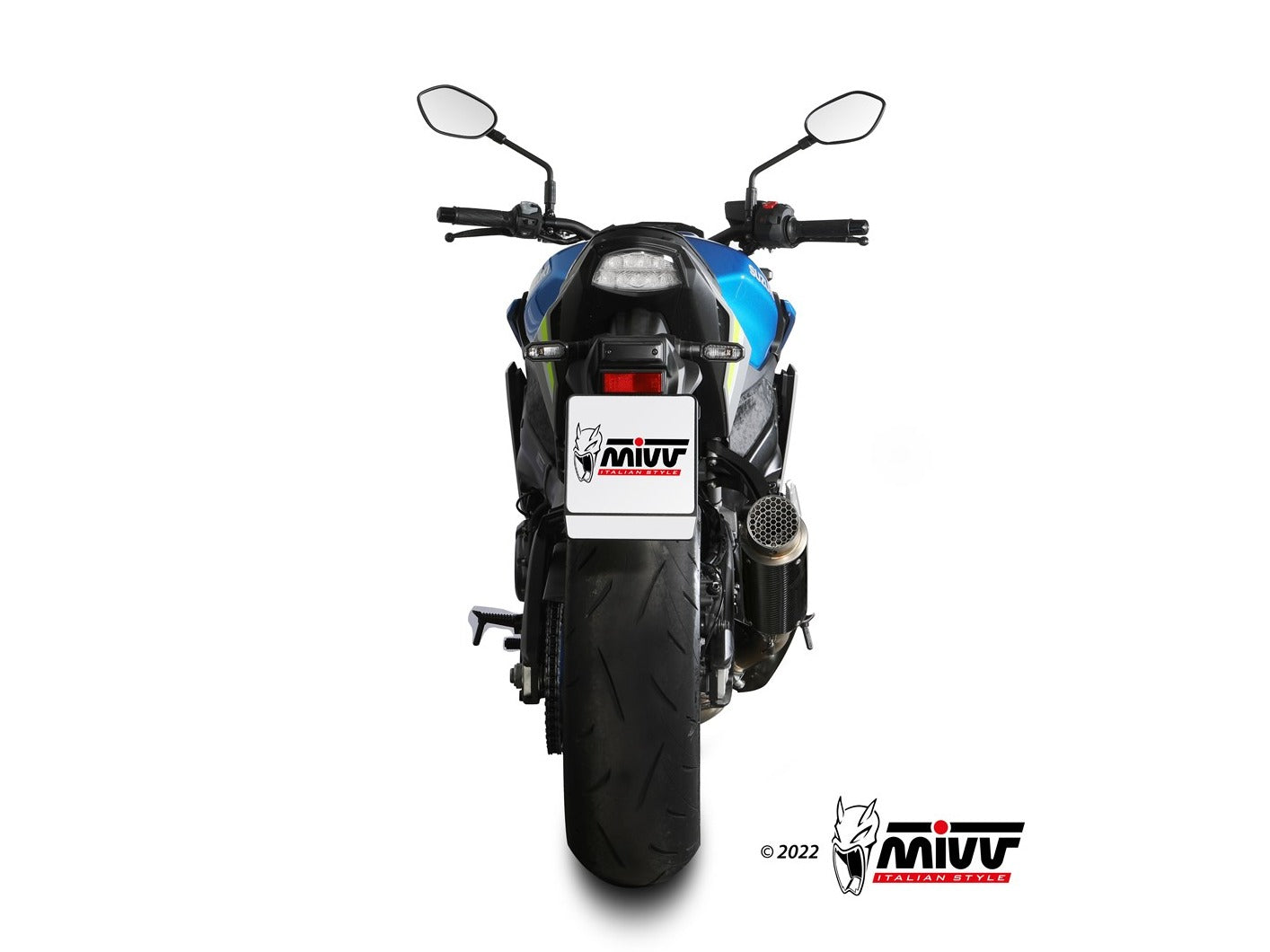 MIVV S.059 SUZUKI GSX-S 1000 / 950 ( 2021+ ) Slip-on Exhaust "GP Pro" (carbon; approved) – Accessories in the 2WheelsHero Motorcycle Aftermarket Accessories and Parts Online Shop