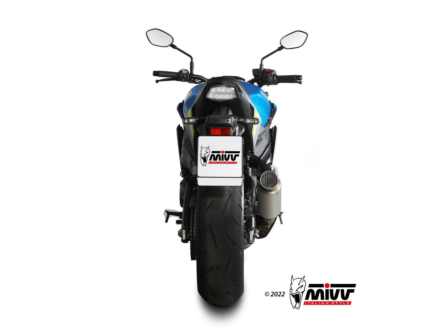 MIVV S.059 SUZUKI GSX-S 1000 / 950 ( 2021+ ) Slip-on Exhaust "GP Pro" (titanium; approved) – Accessories in the 2WheelsHero Motorcycle Aftermarket Accessories and Parts Online Shop