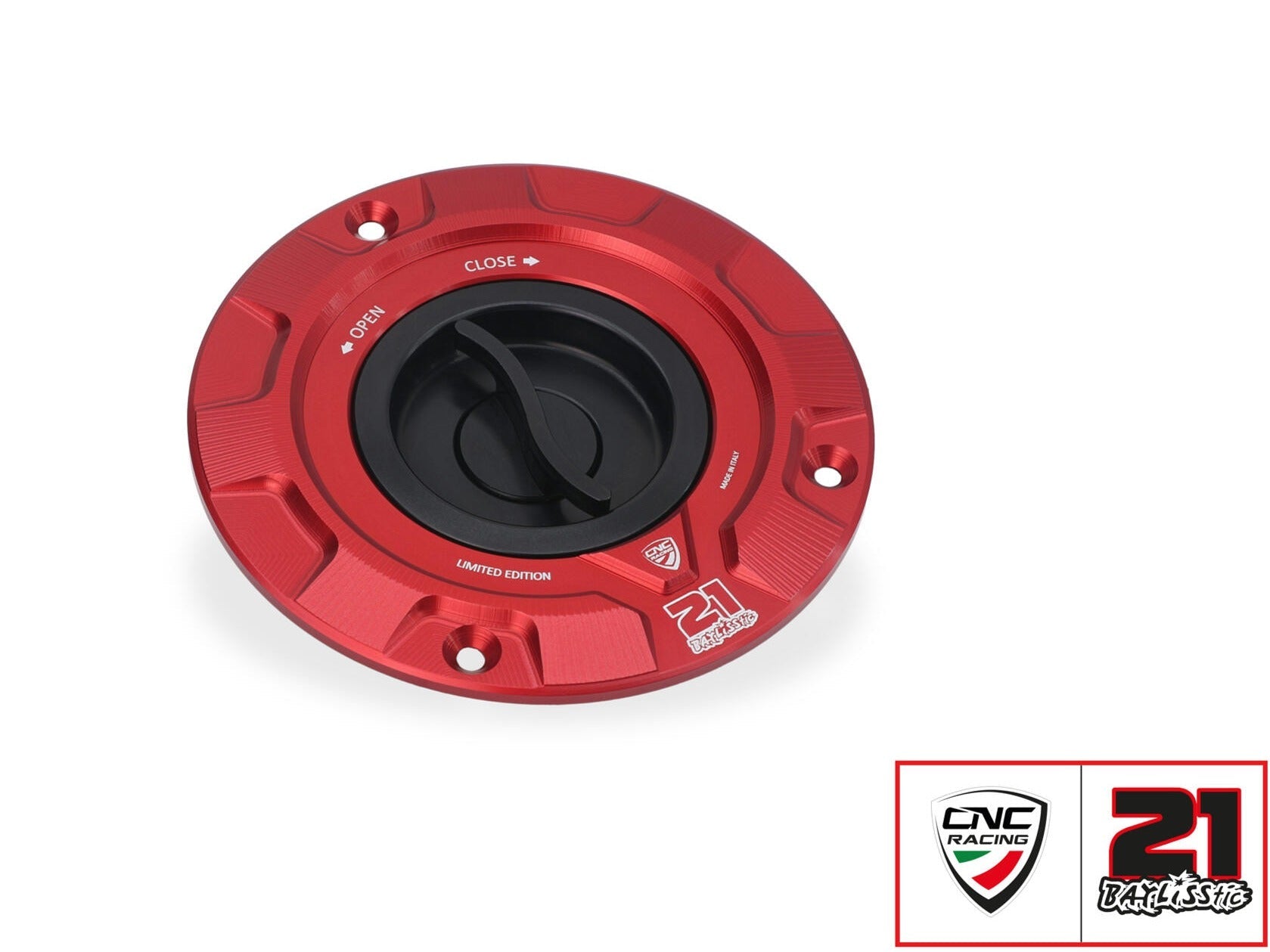 TS423TB - CNC RACING Ducati / MV Agusta Fuel Tank Cap (Troy Bayliss limited edition) – Accessories in the Factory Racing Motorcycle Aftermarket Accessories and Parts Online Shop