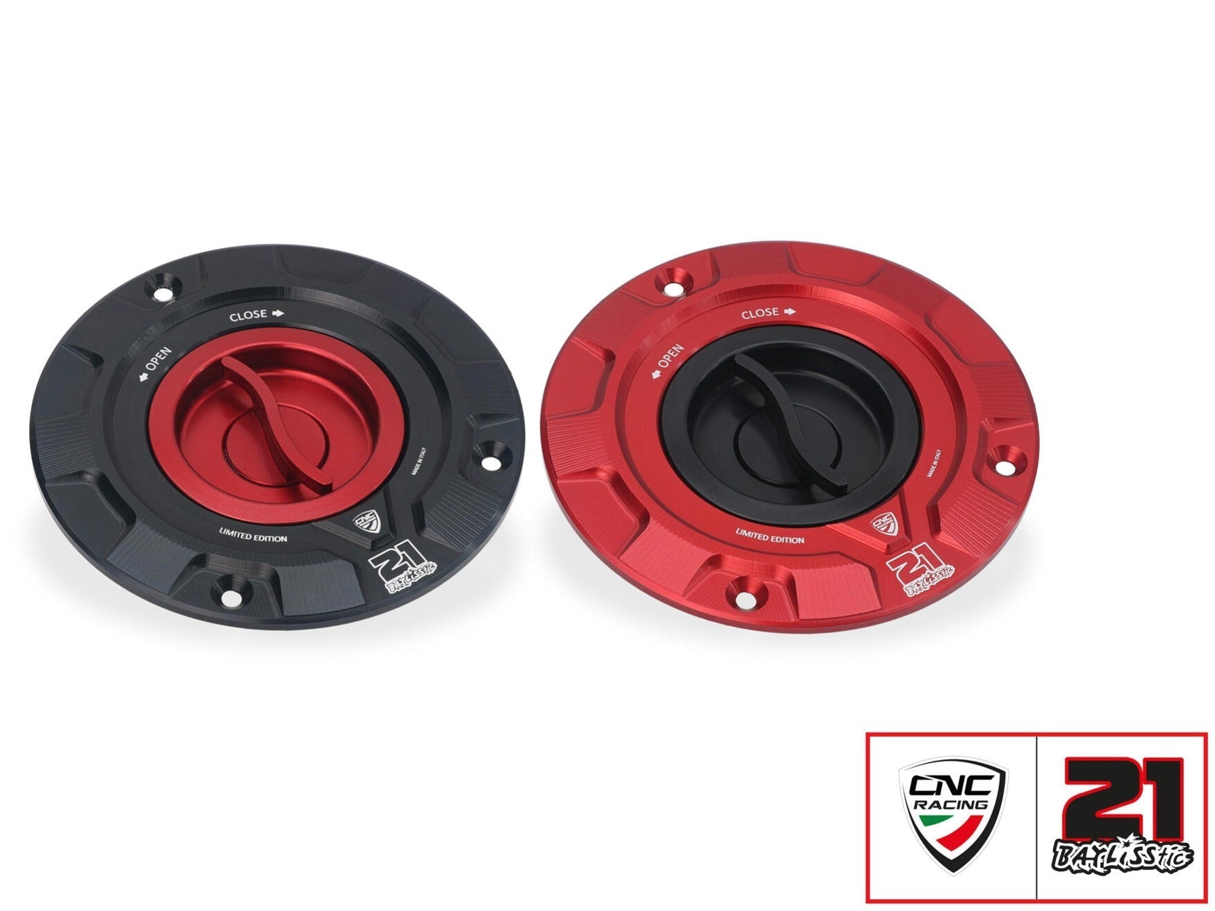 TS423TB - CNC RACING Ducati / MV Agusta Fuel Tank Cap (Troy Bayliss limited edition) – Accessories in the Factory Racing Motorcycle Aftermarket Accessories and Parts Online Shop