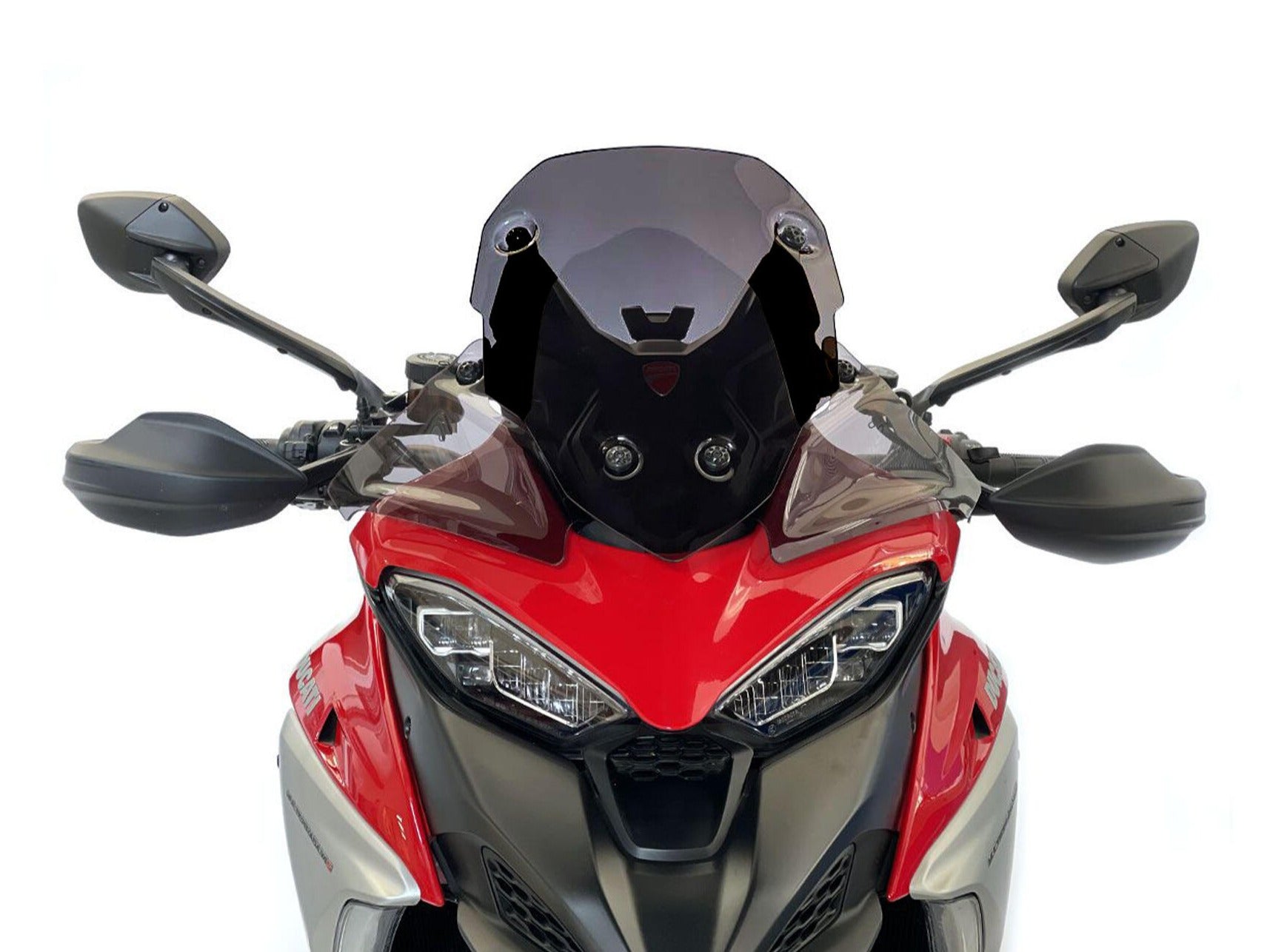 WS368 - CNC RACING Ducati Multistrada V4 (2021+) Wind Screen (sport; dark smoke) – Accessories in the Factory Racing Motorcycle Aftermarket Accessories and Parts Online Shop