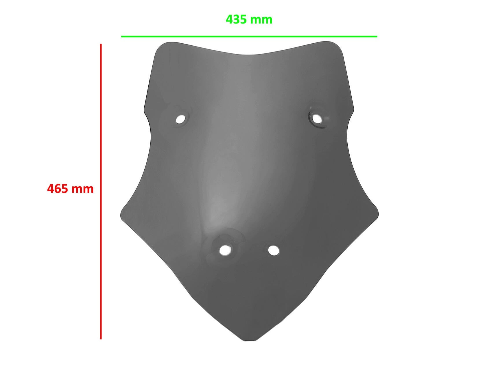 WS369 - CNC RACING Ducati Multistrada V4 (2021+) Wind Screen (sport; dark smoke) – Accessories in the Factory Racing Motorcycle Aftermarket Accessories and Parts Online Shop