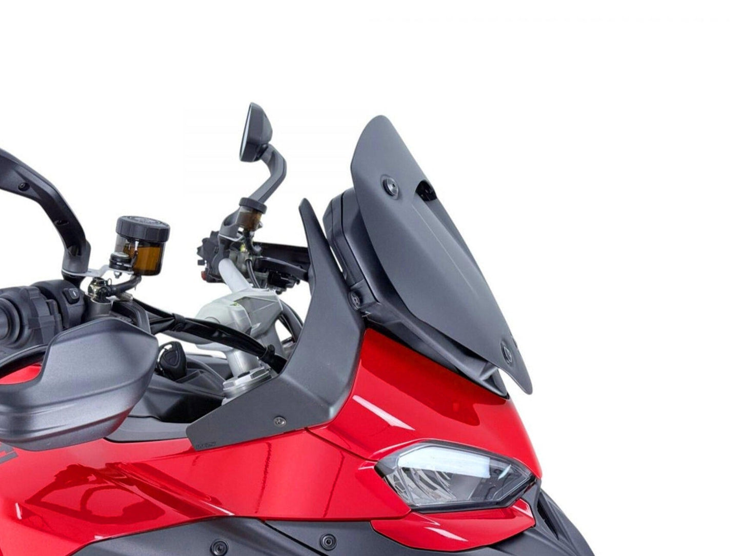 WS370 - CNC RACING Ducati Multistrada V2 (2025+) Wind Screen (Sport) – Accessories in the Factory Racing Motorcycle Aftermarket Accessories and Parts Online Shop