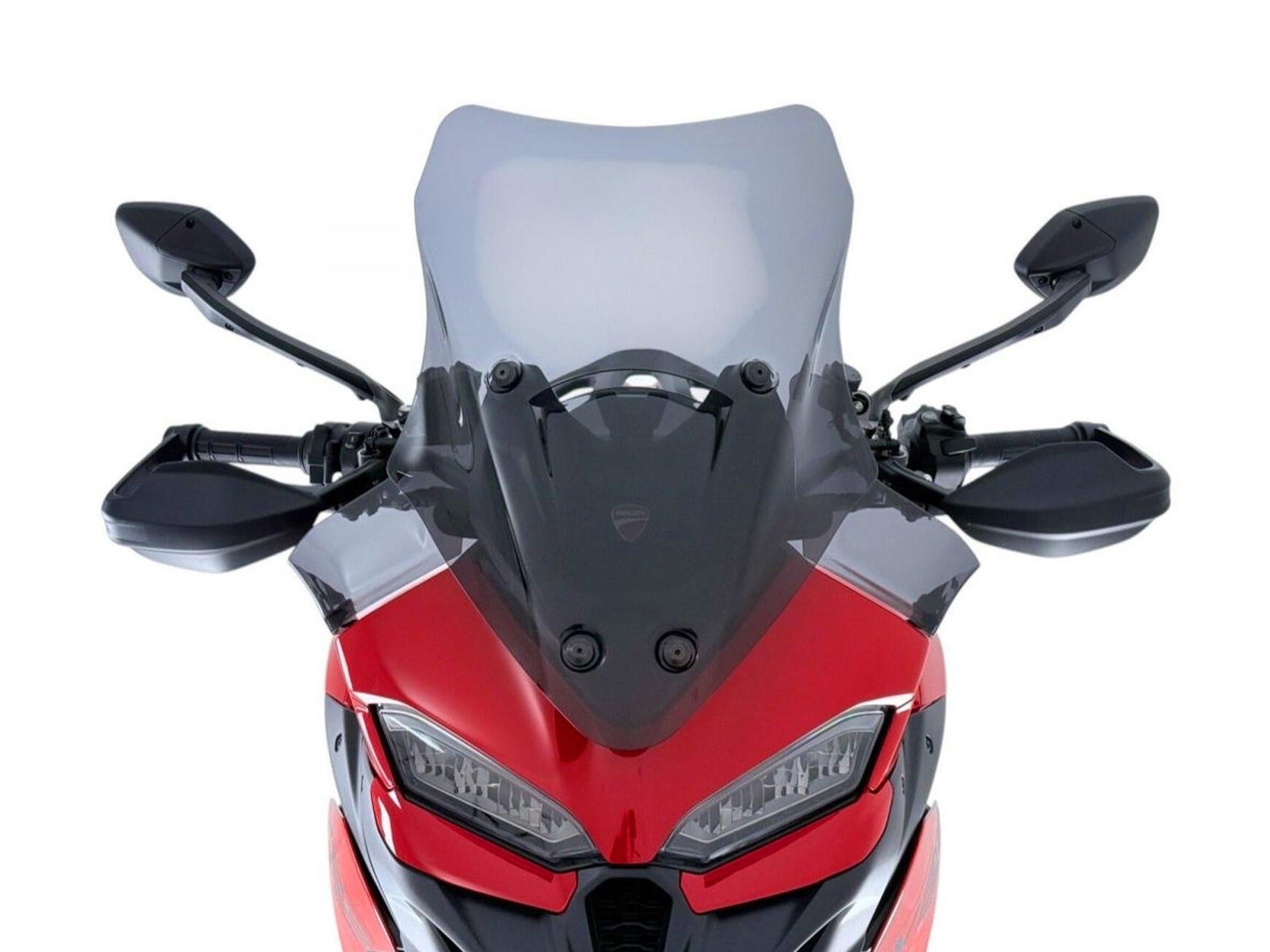 WS371 - CNC RACING Ducati Multistrada V2 (2025+) Wind Screen (touring; dark smoke) – Accessories in the Factory Racing Motorcycle Aftermarket Accessories and Parts Online Shop