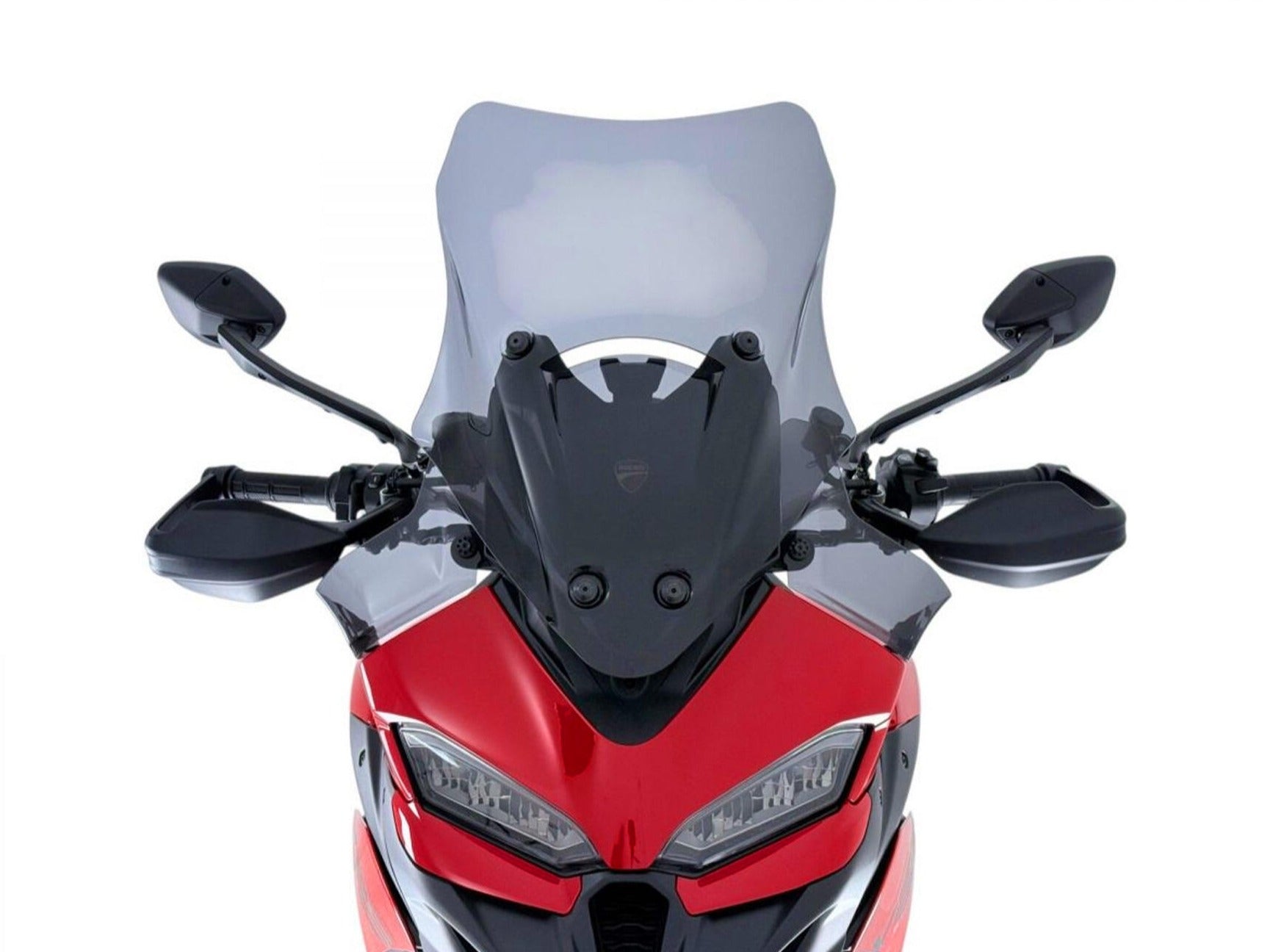 WS371 - CNC RACING Ducati Multistrada V2 (2025+) Wind Screen (touring; dark smoke) – Accessories in the Factory Racing Motorcycle Aftermarket Accessories and Parts Online Shop