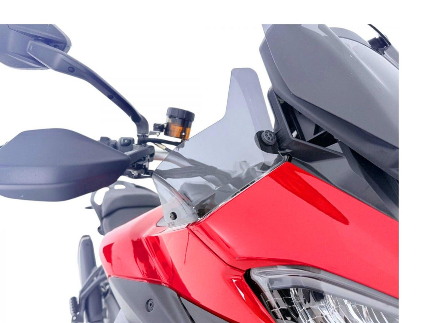 WS372 - CNC RACING Ducati Multistrada V2 (2025+) Air Deflectors (light smoke) – Accessories in the Factory Racing Motorcycle Aftermarket Accessories and Parts Online Shop