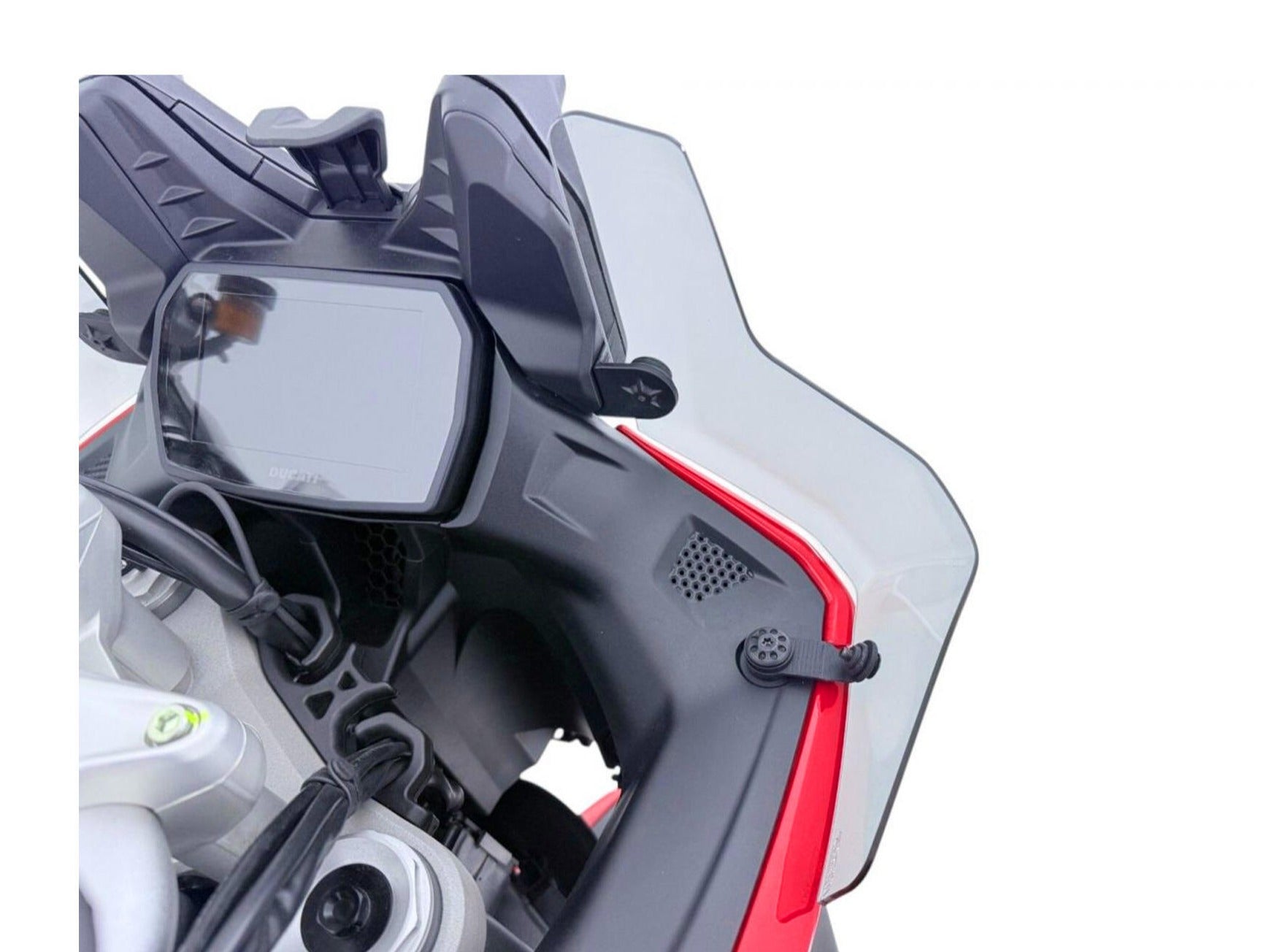 WS372 - CNC RACING Ducati Multistrada V2 (2025+) Air Deflectors (light smoke) – Accessories in the Factory Racing Motorcycle Aftermarket Accessories and Parts Online Shop
