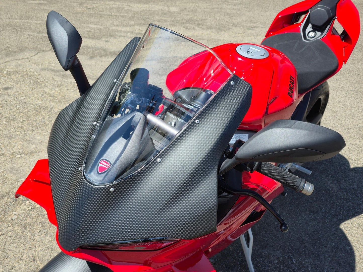 CNC RACING ZA416 Ducati Panigale V4 (2025+) Carbon Front Fairing – Accessories in the Factory Racing Motorcycle Aftermarket Accessories and Parts Online Shop