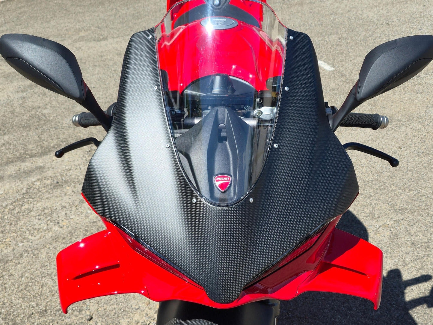 CNC RACING ZA416 Ducati Panigale V4 (2025+) Carbon Front Fairing – Accessories in the Factory Racing Motorcycle Aftermarket Accessories and Parts Online Shop