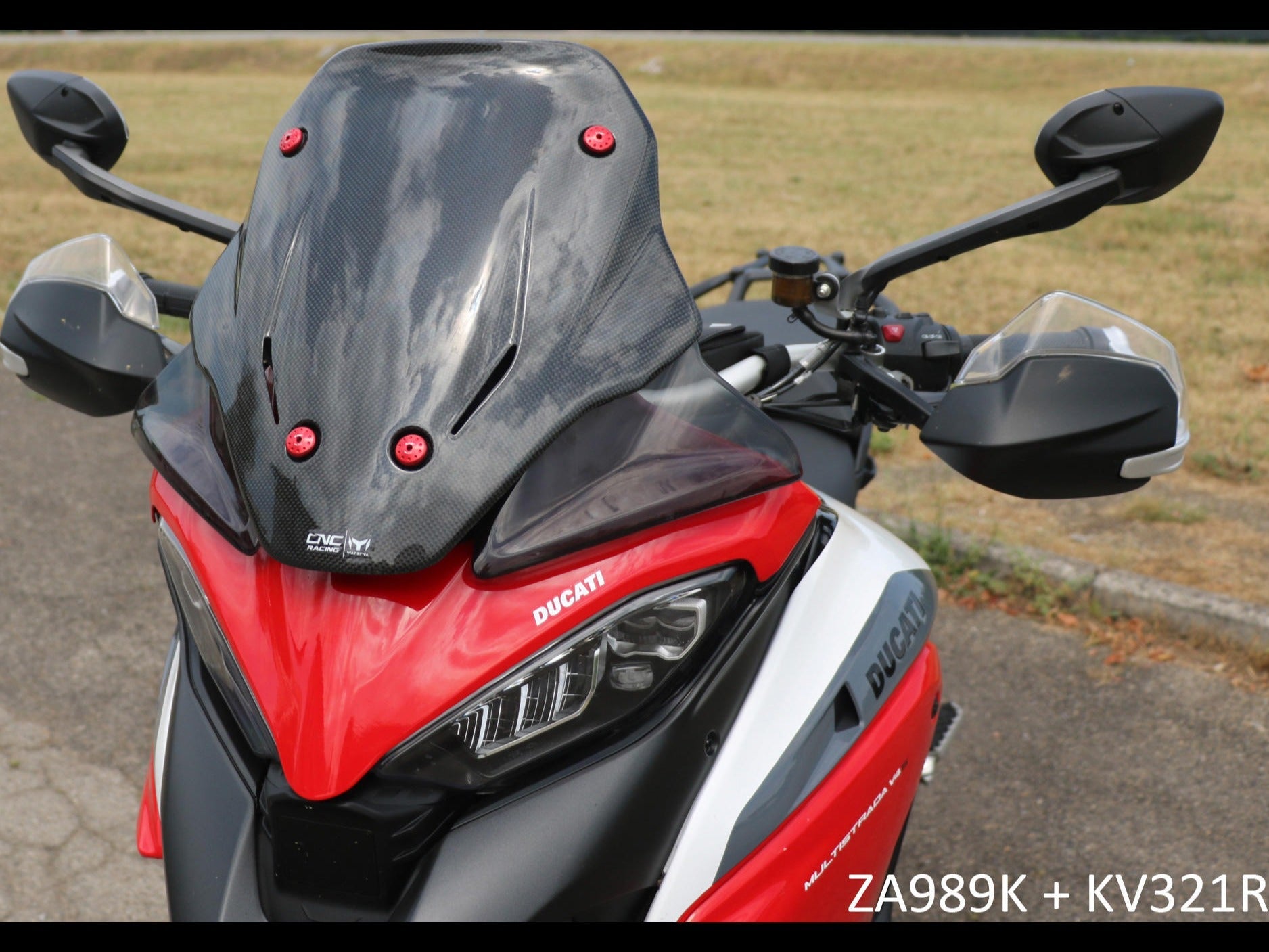 ZA989 - CNC RACING Ducati Multistrada V4 (2021+) Carbon Sport