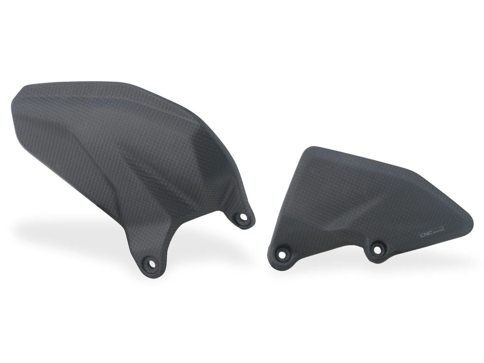 ZA999 - CNC RACING Ducati Multistrada V4 (2025+) Carbon Heel Guard Kit – Accessories in the Factory Racing Motorcycle Aftermarket Accessories and Parts Online Shop
