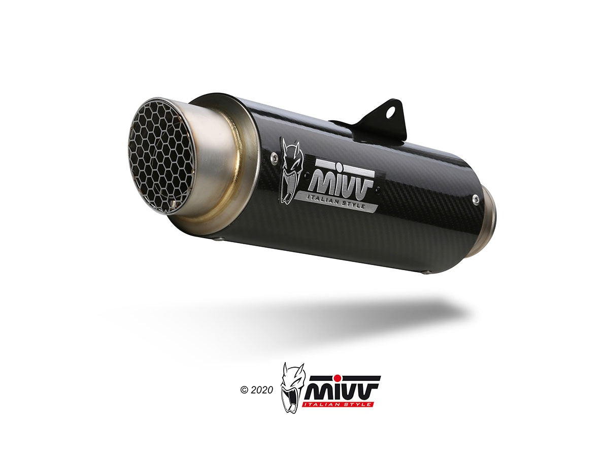 MIVV KT.030 KTM 390 RC ( 2021+ ) Slip-on Exhaust "GP Pro" ( carbon; approved) – Accessories in the 2WheelsHero Motorcycle Aftermarket Accessories and Parts Online Shop