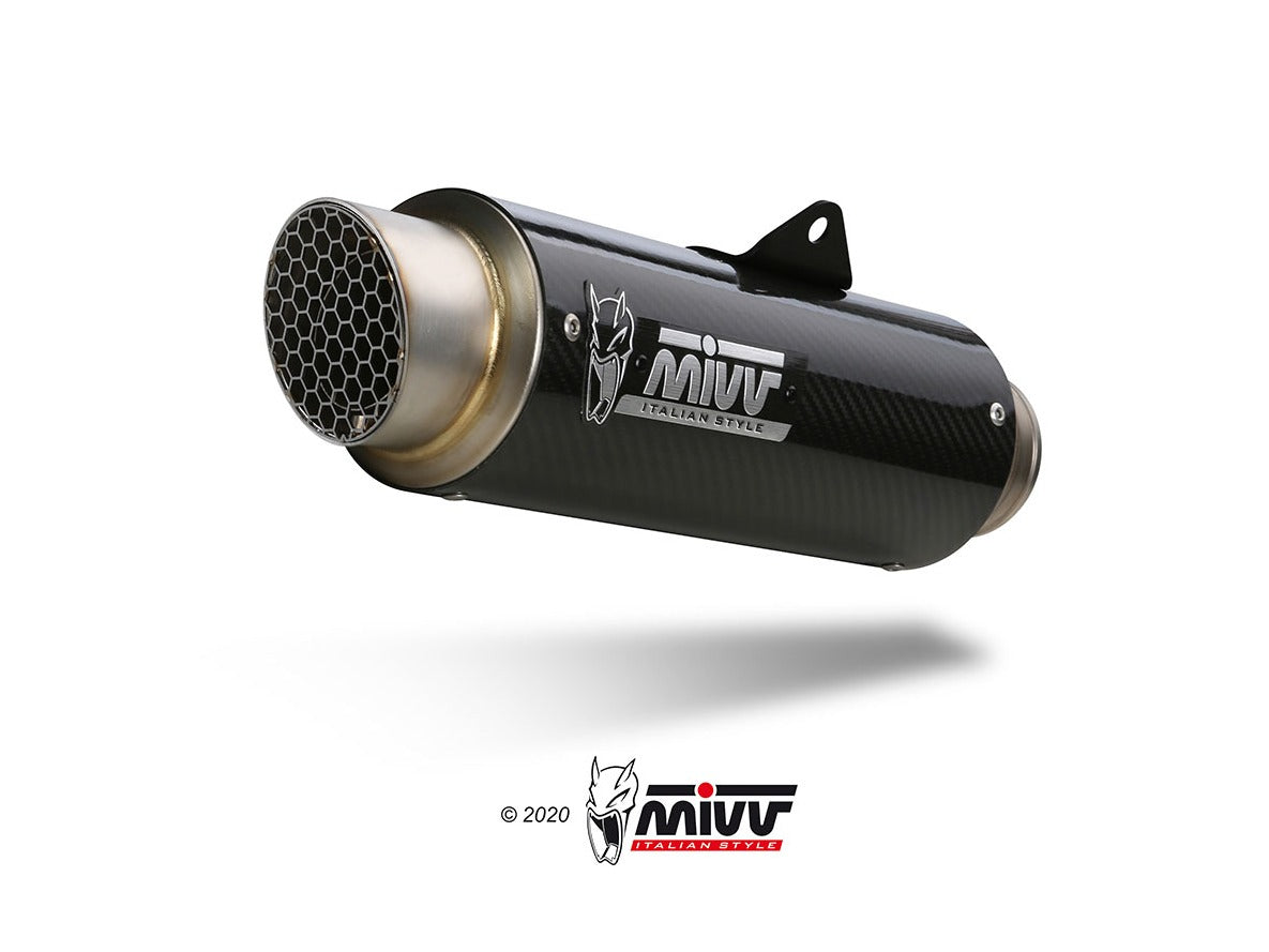 MIVV S.059 SUZUKI GSX-S 1000 / 950 ( 2021+ ) Slip-on Exhaust "GP Pro" (carbon; approved) – Accessories in the 2WheelsHero Motorcycle Aftermarket Accessories and Parts Online Shop
