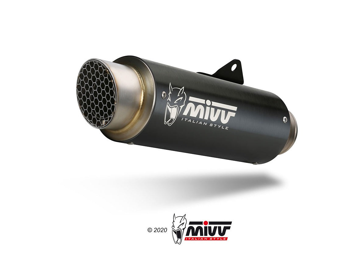 MIVV S.065 SUZUKI GSX-S GX ( 2024+ ) Slip-on Exhaust "GP Pro" (black; approved) – Accessories in the 2WheelsHero Motorcycle Aftermarket Accessories and Parts Online Shop