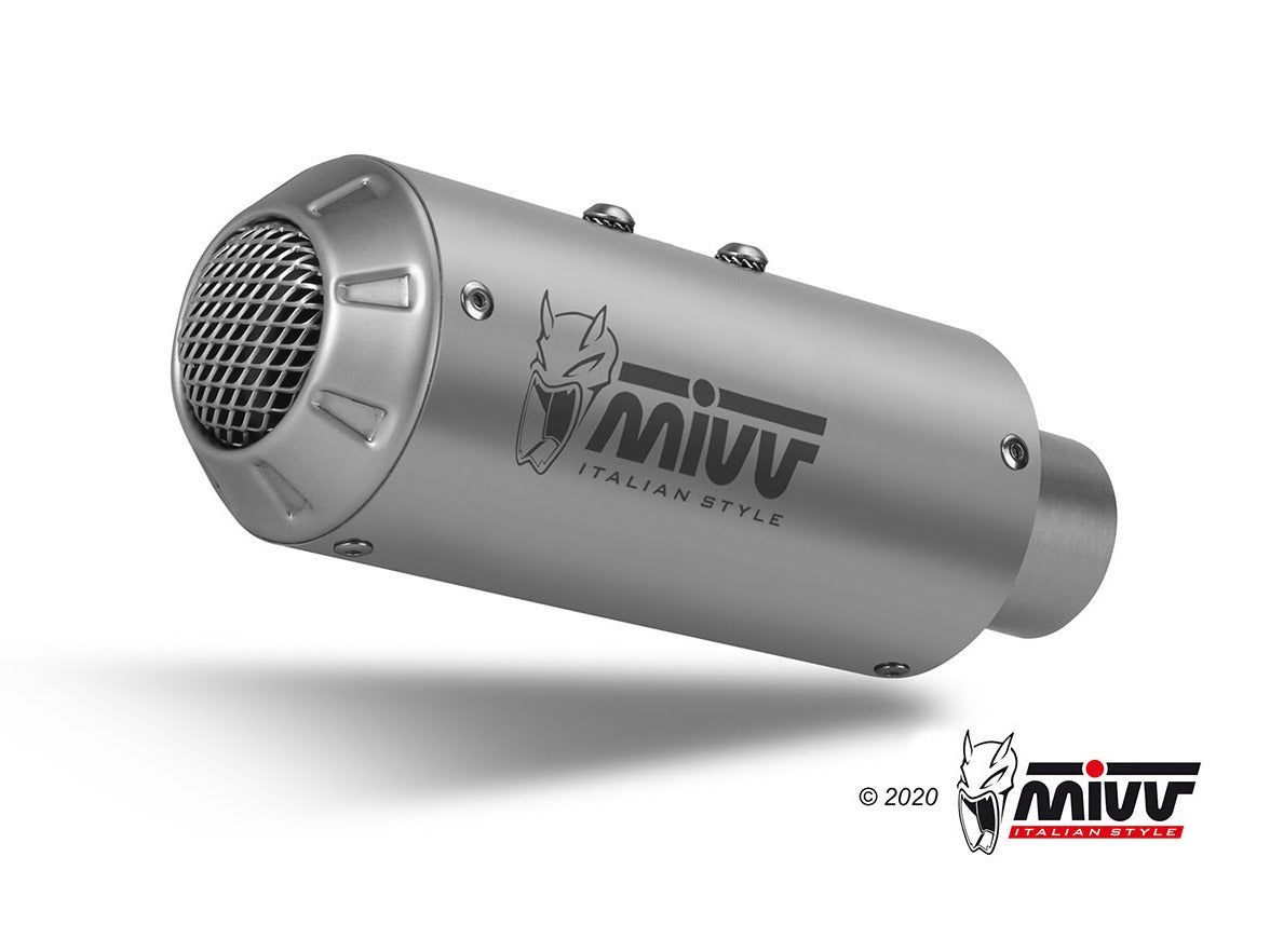 MIVV S.055 SUZUKI GSX-R / S 125 ( 2017 / 20 ) Full System Exhaust "MK3" (stainless steel; not approved) – Accessories in the 2WheelsHero Motorcycle Aftermarket Accessories and Parts Online Shop