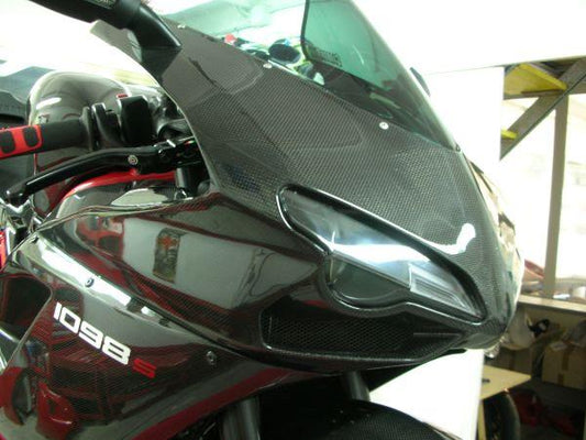 CARBONVANI Ducati Superbike 1098 / 1198 / 848 Carbon Headlight Fairing (Road version)