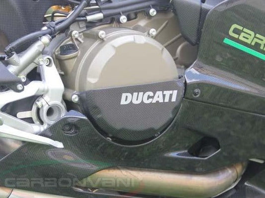 CARBONVANI Ducati Panigale V2 / 959 / 1299 / 1199 Carbon Clutch Cover Protector