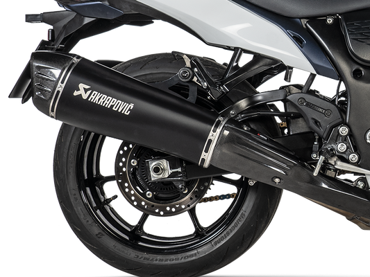 AKRAPOVIC S-S13SO4-HRAATBL Suzuki GSX-1300R Hayabusa (2025+) Slip-On Exhaust (titanium) – Accessories in the 2WheelsHero Motorcycle Aftermarket Accessories and Parts Online Shop