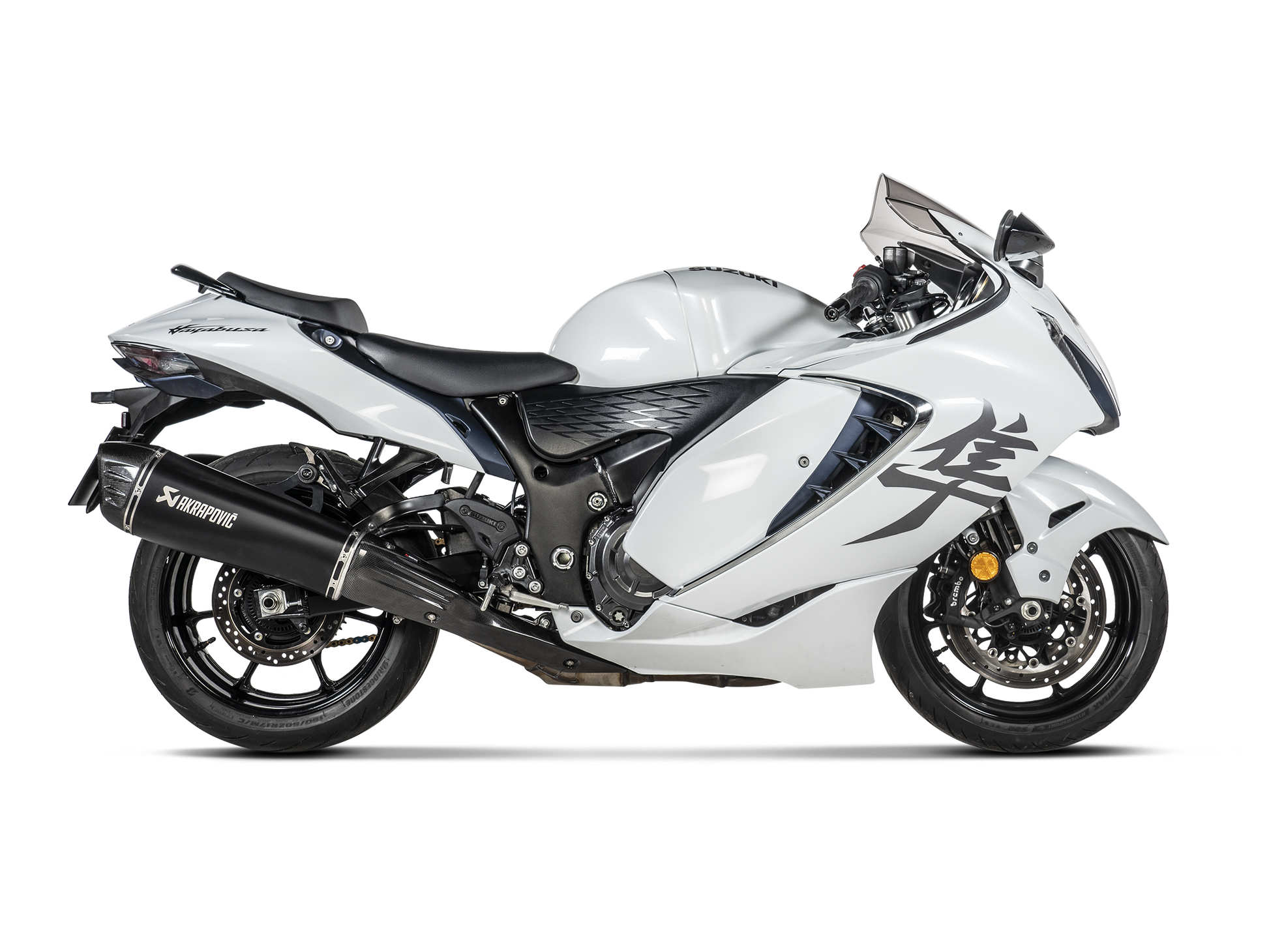 AKRAPOVIC S-S13SO4-HRAATBL Suzuki GSX-1300R Hayabusa (2025+) Slip-On Exhaust (titanium) – Accessories in the 2WheelsHero Motorcycle Aftermarket Accessories and Parts Online Shop