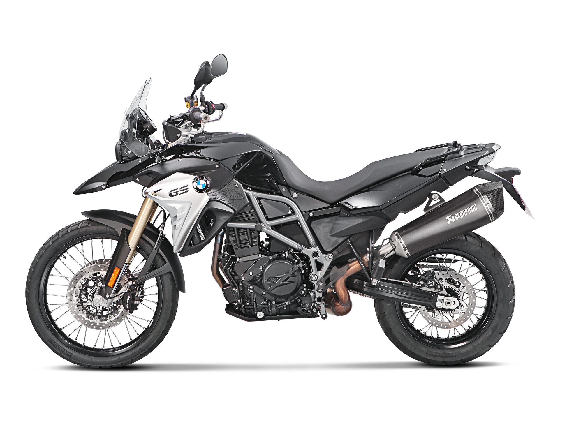 AKRAPOVIC S-B8SO6-HZAABL BMW F650GS / F700GS / F800GS Slip-on Exhaust (titanium) – Accessories in the 2WheelsHero Motorcycle Aftermarket Accessories and Parts Online Shop