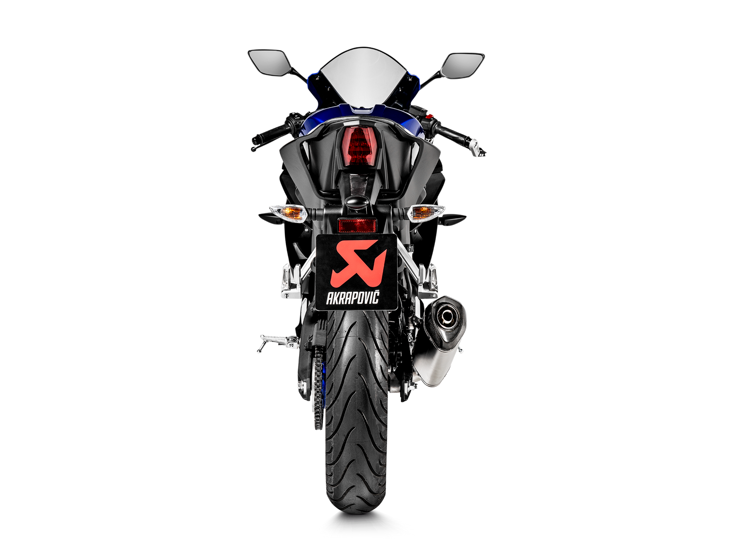 AKRAPOVIC S-Y125R6-HZT Yamaha YZF-R15 (2020+) Exhaust System "Racing Line" (titanium) – Accessories in the 2WheelsHero Motorcycle Aftermarket Accessories and Parts Online Shop