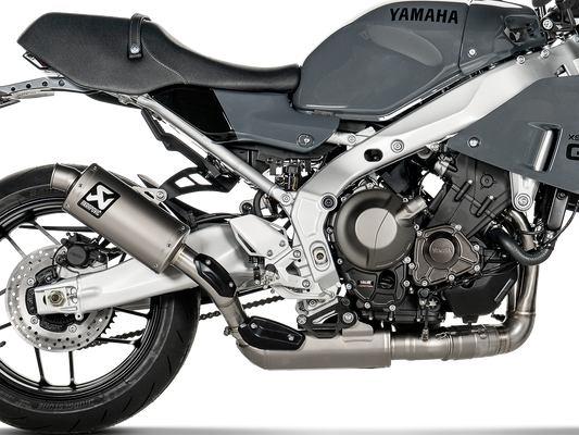 AKRAPOVIC S-Y9R16-HDT/2 Yamaha XSR 900 / GP (2025+) Exhaust System "Racing Line" (titanium) – Accessories in the 2WheelsHero Motorcycle Aftermarket Accessories and Parts Online Shop