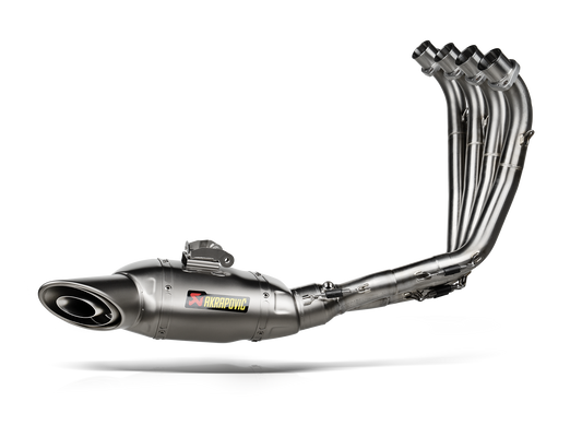 AKRAPOVIC S-H6R15-AFT Honda CB650R (2024+) Exhaust System "Racing Line" (titanium) – Accessories in the 2WheelsHero Motorcycle Aftermarket Accessories and Parts Online Shop