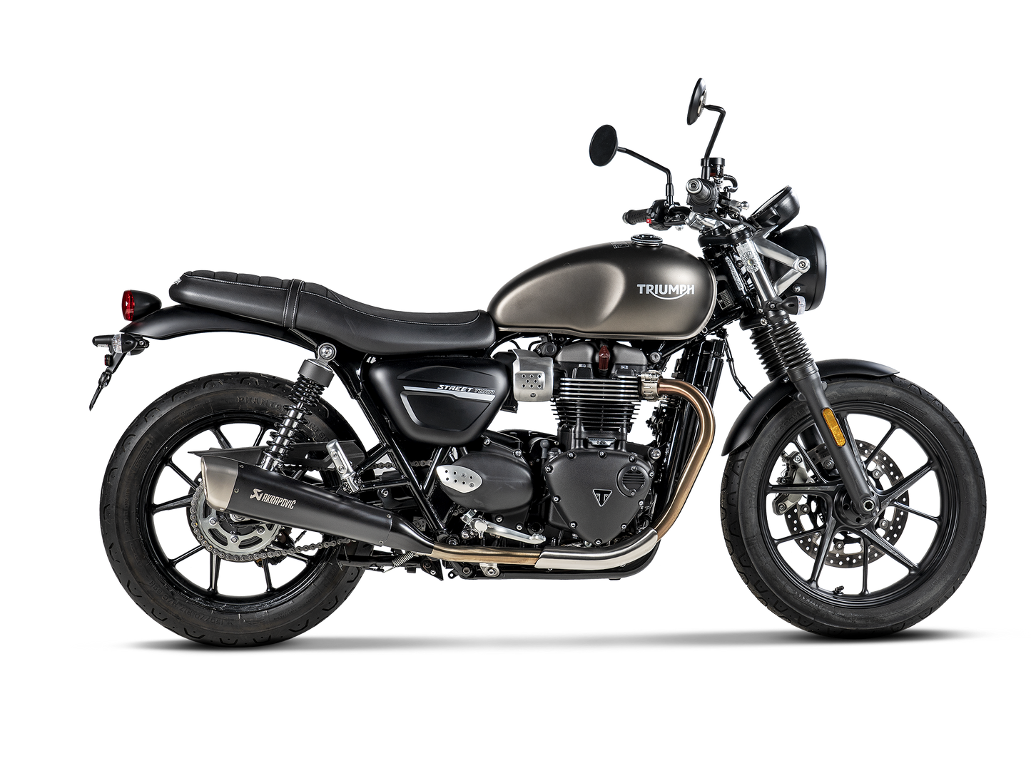 AKRAPOVIC S-T9SO2-HCQTBL Triumph Street Twin (2020+) Slip-On Exhaust (titanium) – Accessories in the 2WheelsHero Motorcycle Aftermarket Accessories and Parts Online Shop