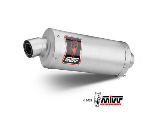 MIVV A.017 Aprilia Tuareg 660 (2022+) Slip-on Exhaust "Dakar" (stainless steel; approved) – Accessories in the 2WheelsHero Motorcycle Aftermarket Accessories and Parts Online Shop