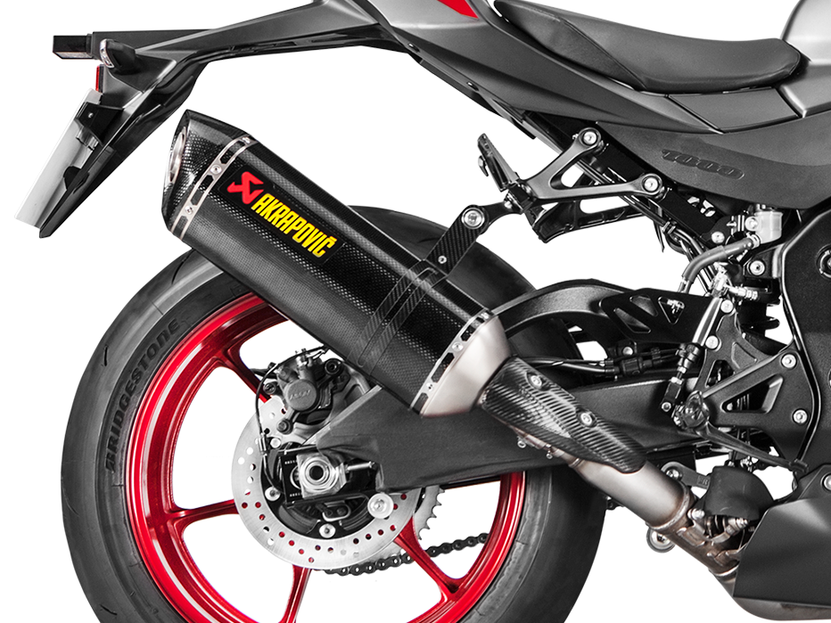 AKRAPOVIC S-S10SO12-HRC Suzuki GSX-R1000 (2025+) Slip-On Exhaust (carbon) – Accessories in the 2WheelsHero Motorcycle Aftermarket Accessories and Parts Online Shop