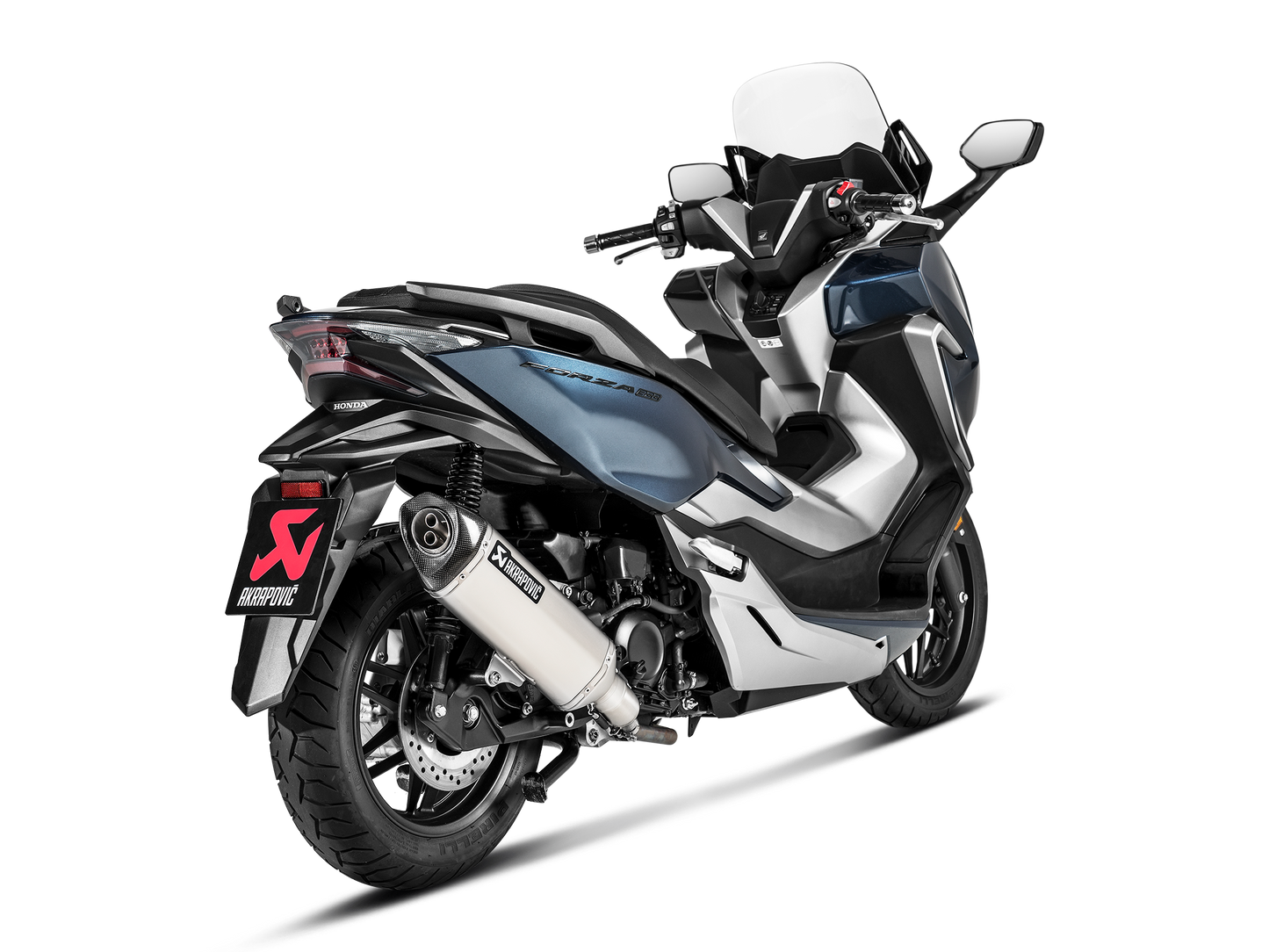 AKRAPOVIC S-H3SO5-HRSS Honda NSS250 / NSS300 Forza (2020+) Slip-on Exhaust SS – Accessories in the 2WheelsHero Motorcycle Aftermarket Accessories and Parts Online Shop