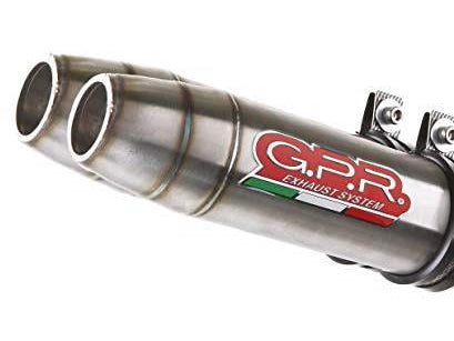 GPR Ducati Monster 796 Full Exhaust System "Deeptone Inox" (EU homologated)