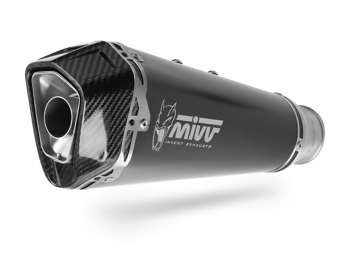 MIVV K.059 KAWASAKI VERSYS 650 ( 2024+ ) Full System Exhaust "Delta Race" (black; approved) – Accessories in the 2WheelsHero Motorcycle Aftermarket Accessories and Parts Online Shop