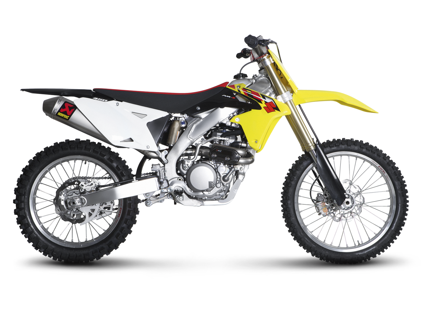 AKRAPOVIC S-S4MET10-BNTA Suzuki RM-Z 450 (2017+) Exhaust System "Evolution Line" (titanium) – Accessories in the 2WheelsHero Motorcycle Aftermarket Accessories and Parts Online Shop