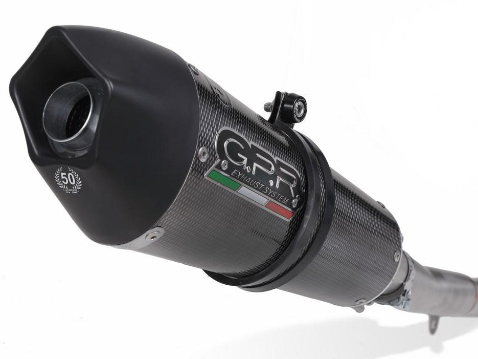 GPR Ducati Monster 696 Dual Slip-on Exhaust "GPE Anniversary Poppy" (EU homologated)