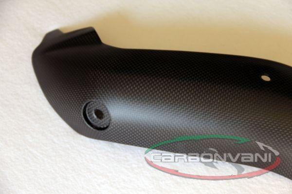 CARBONVANI Ducati Monster 1200/821 (2014+) Carbon Exhaust Collector Guard
