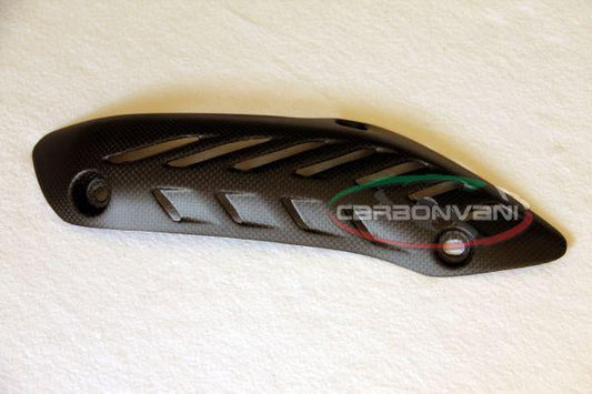 CARBONVANI Ducati Monster 1200/821 (2014+) Carbon Exhaust Collector Guard "Cuts"