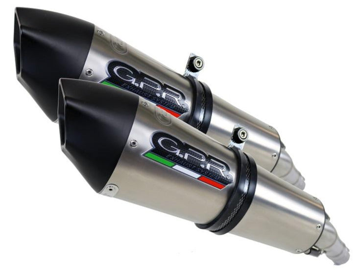 GPR Suzuki DL1000 V-Strom (02/12) Dual Slip-on Exhaust "GPE Anniversary Titanium" (EU homologated)
