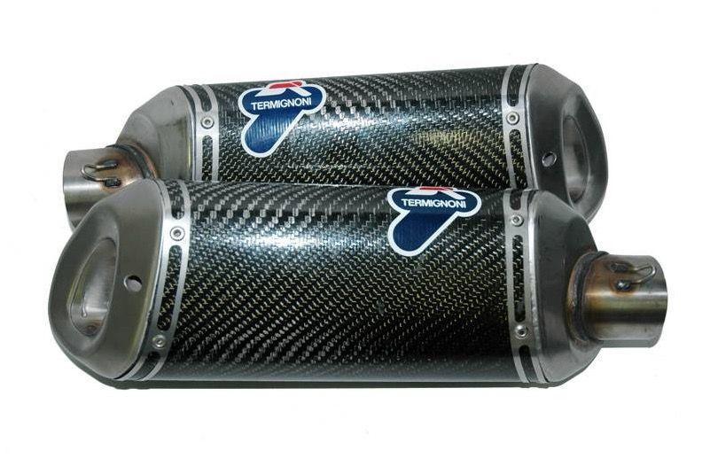 TERMIGNONI 008CR 96456711B Ducati Superbike 1098 / 1198 / 848 Carbon  Slip-on Exhaust (racing)