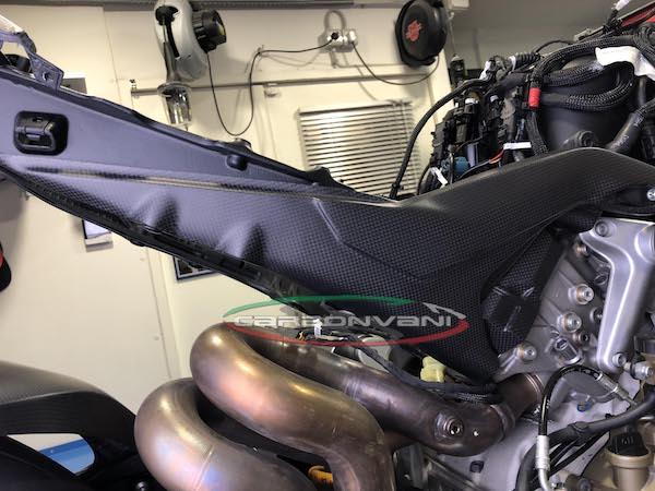 CARBONVANI Ducati Panigale V4 (2018+) Complete Carbon Rear Frame Covers