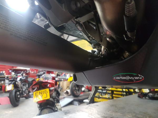 CARBONVANI Ducati Panigale V4 (18/21) Carbon Belly Pan (for Akrapovic exhaust)